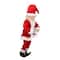 Red & White Bendable Elf in a Santa Suit Accent